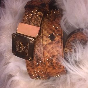 Authentic MCM Men’s Belt
